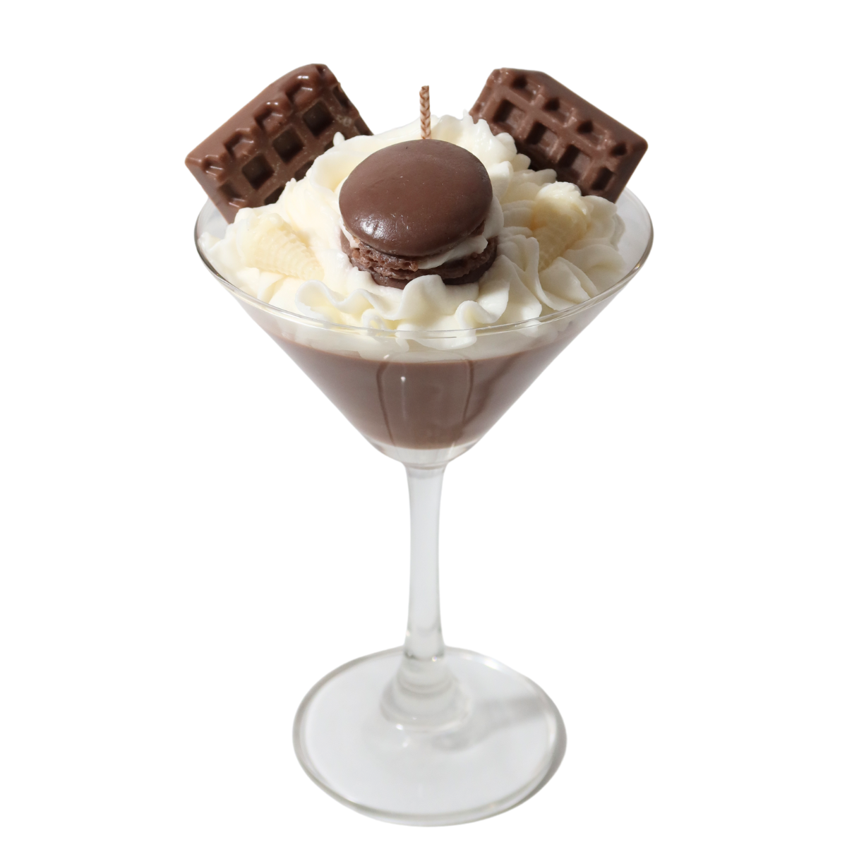 Chocolate Macaroon Martini Candle